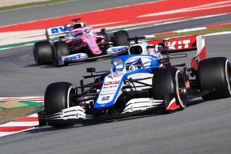 Nicholas Latifi - Williams - F1-Test - Barcelona - 27. Februar 2020