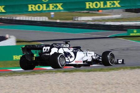 Pierre Gasly - Alpha Tauri - F1-Test - Barcelona - 27. Februar 2020