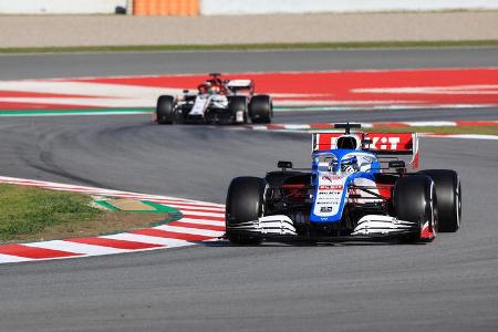 Nicholas Latifi - Williams - F1-Test - Barcelona - 27. Februar 2020