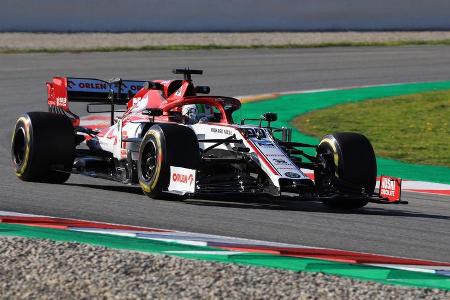 Antonio Giovinazzi - Alfa Romeo - F1-Test - Barcelona - 27. Februar 2020