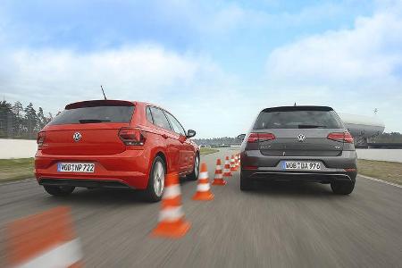 VW Golf 1.0 TSI Comfortline, VW Polo 1.0 TSI Beats, Exterieur