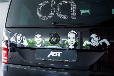 Abt VW T6 DA-Teambus und VW Golf R