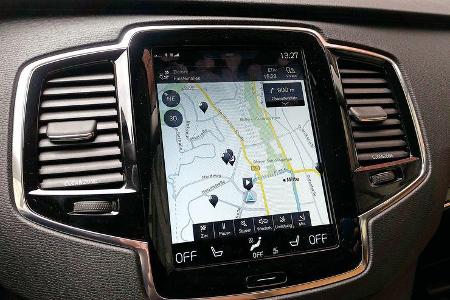 Volvo XC90 D5, Monitor, Bildschirm