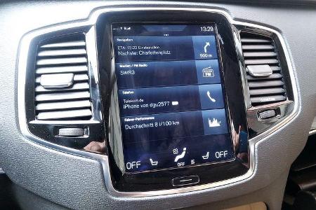 Volvo XC90 D5, Monitor, Bildschirm