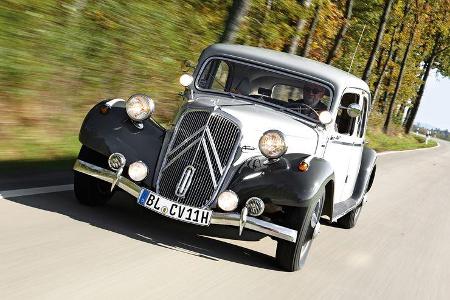 Citroen 11 CV, Frontansicht