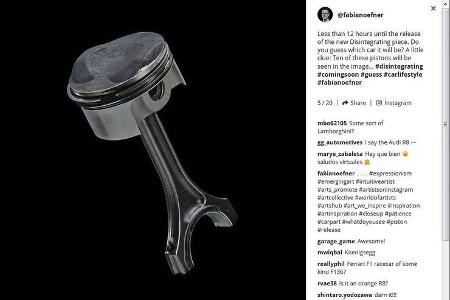 05/2019, Fabian Oefner Disintegrating Audi R8