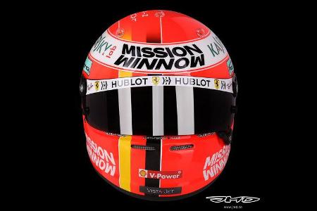 Sebastian Vettel - Lauda-Helm - GP Monaco 2019