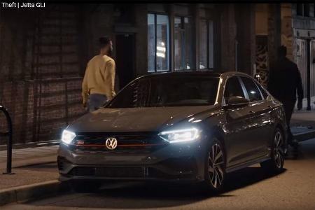 VW Jetta GLI Werbung Diebstahl