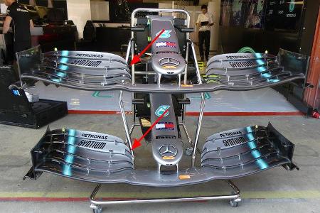 Mercedes - Technik - GP Spanien 2019