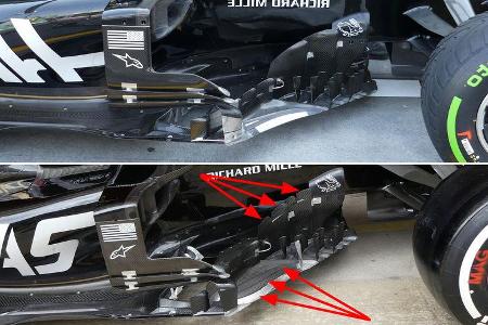 Haas - Technik - GP Spanien 2019