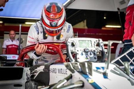 Kimi Räikkönen - Alfa Romeo - Formel 1 - Test - Barcelona - 15. Mai 2019