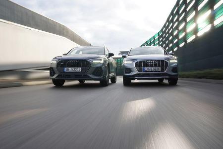 Audi Q3 35 TDI Quattro S line, Audi Q3 35 TSFI Advanced, Exterieur