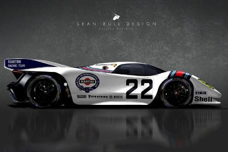 Porsche - 917-50 Concept - Sean Bull Design