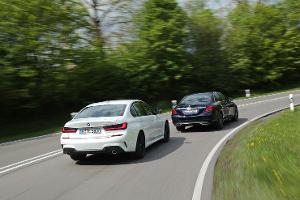 BMW 320d gegen Mercedes C 220 d