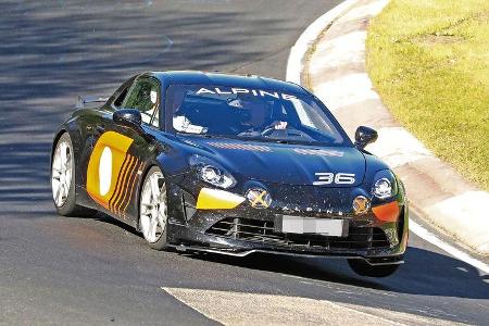 Renault Alpine A110 GT4 Erlkönig
