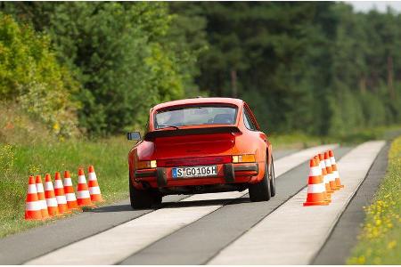 Reifentest Porsche in Motor Klassik 10/2014