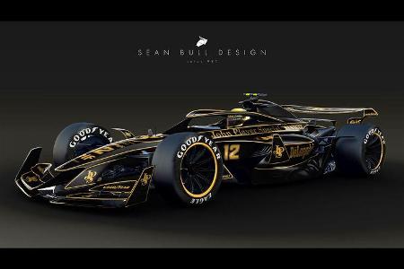 Sean Bull Design - Formel 1 2021 - Lackierung - Lotus 98T Sean Bull Design - Formel 1 2021 - Lackierung - Lotus 98T