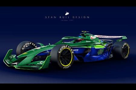 Sean Bull Design - Formel 1 2021 - Lackierung - Jordan 191