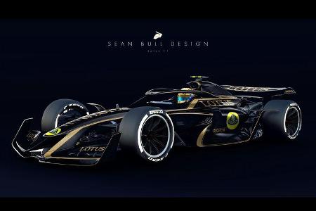 Sean Bull Design - Formel 1 2021 - Lackierung - Lotus F1