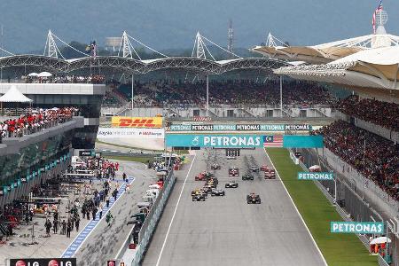 GP Malaysia 2010 - Sepang - Start