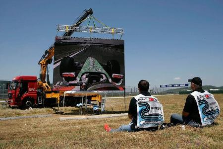 GP Türkei - Formel 1 - Streckenposten