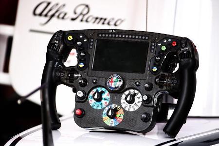 Alfa Sauber Lenkrad - Formel 1 - GP Bahrain - 30. März 2019