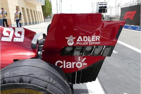 Alfa Sauber - Formel 1 - GP Bahrain - 30. März 2019