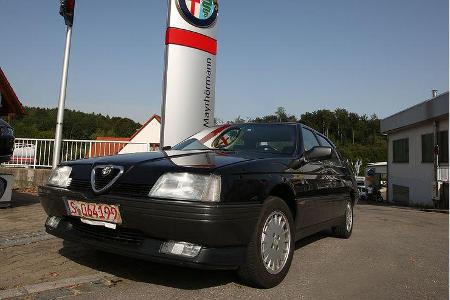 Boxenstopp beim Alfa Romeo-Service von Autohaus Mayrhörmann in Biburg an der B 10.