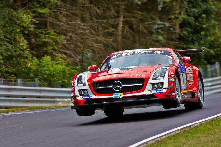 Mercedes SLS AMG GT3 - Black Falcon - 24h-Rennen Nürburgring 2014 - Top-30-Qualifying