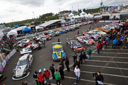 Parc fermé - 24h-Rennen Nürburgring 2014 - Top-30-Qualifying