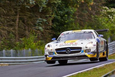 Mercedes SLS AMG GT3 - Rowe Racing - 24h-Rennen Nürburgring 2014 - Top-30-Qualifying
