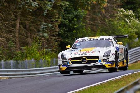 Mercedes SLS AMG GT3 - Rowe Racing - 24h-Rennen Nürburgring 2014 - Top-30-Qualifying