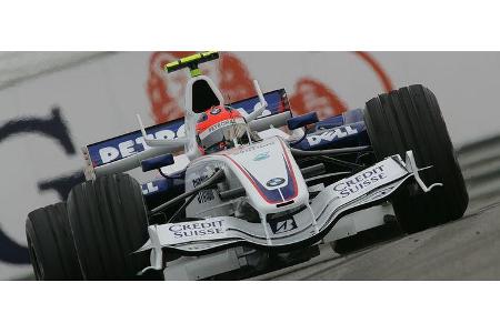 Teamkollege Robert Kubica zog im Lager des BMW-Boxstalls wieder einmal den Kürzeren.