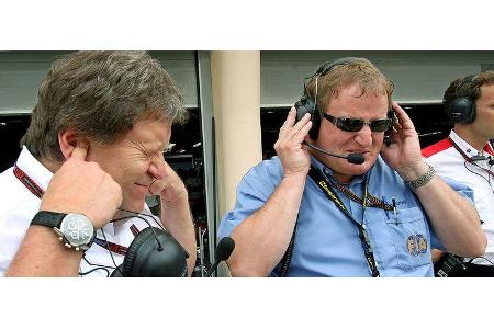 ... nicht zu allerseitigem Vergnügen. Mercedes-Sportchef Norbert Haug sprach von einer klaren Verletzung des Concorde-Abkomm...