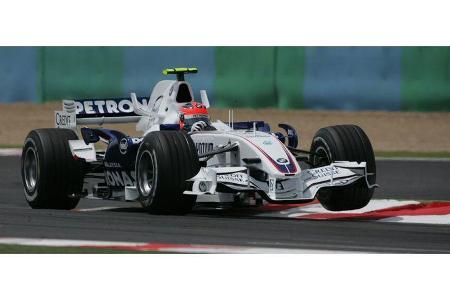 Kubica zeigt sich völlig genesen und gab reichlich Gas.