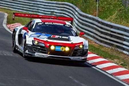 Audi R8 LMS Ultra - Phoenix Racing - Impressionen - 24h-Rennen Nürburgring 2014 - #4 - Qualifikation 1