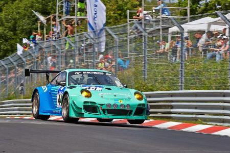 Porsche 911 GT3 R 97 - Falken Motorsports - Impressionen - 24h-Rennen Nürburgring 2014 - #44 - Qualifikation 1