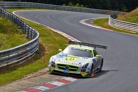 Mercedes SLS AMG GT3 - HTP Motorsport GmbH - Impressionen - 24h-Rennen Nürburgring 2014 - #15 -Qualifikation 1