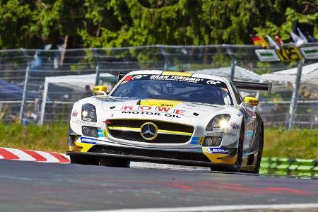 Mercedes SLS AMG GT - Rowe Racing - Impressionen - 24h-Rennen Nürburgring 2014 - #2 - Qualifikation 1