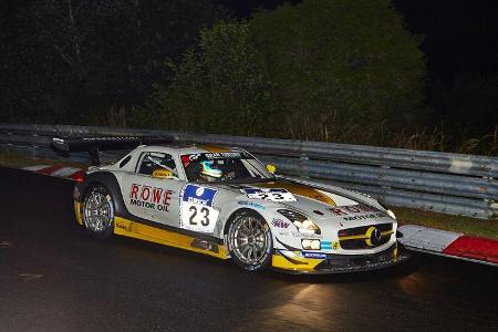 Mercedes SLS AMG GT3 - Rowe Racing - #23 - 24h-Rennen Nürburgring 2014 - Qualifikation 1