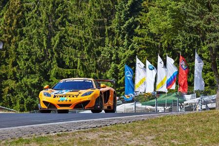 McLaren MP4-12C GT3 - Dörr Motorsport - Impressionen - 24h-Rennen Nürburgring 2014 - #69 - Qualifikation 1