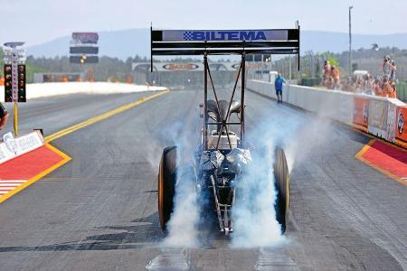 Dragster, Hockenheim, Burnout