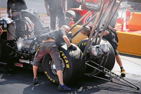 Dragster, Hockenheim, Heck