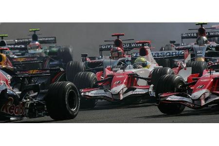 Formel 1-Kalender 2008 leicht verändert