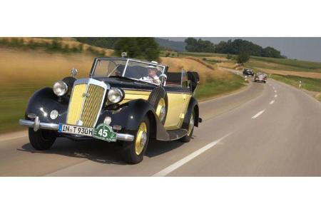 Der Horch 930 V wird an den Start gehen.
