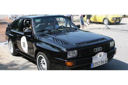 Schon im letzten Jahr dabei: Audi Quattro.