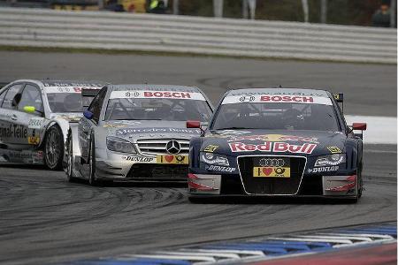 Nach einer Strafe für Ekström fuhren drei Mercedes-Piloten auf die Plätze zwei bis vier.