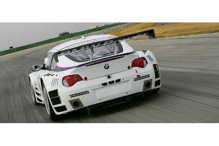 Das Coupé von BMW Motorsport wiegt 1.200 Kilogramm.