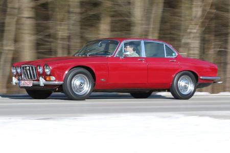 Jaguar XJ6, Seitenansicht