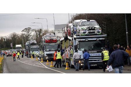 Beim vorletzten Rennen wusste niemand genau was die Fahrer erwartete.